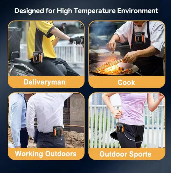 NoviraHome™ Portable Waist Fan