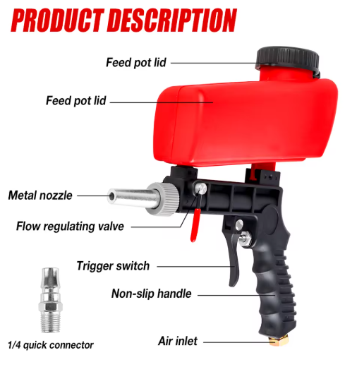 NoviraHome™ Sandblaster