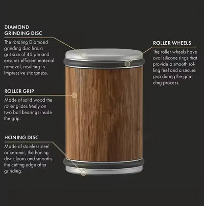 NoviraHome™ Rolling Knife Sharpener Kit